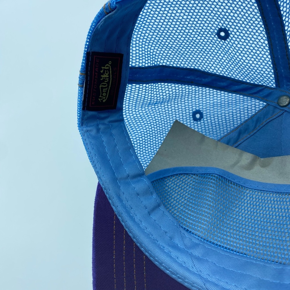 Von Dutch Original Suede Trucker Hat Snapback - Picture 2 of 2